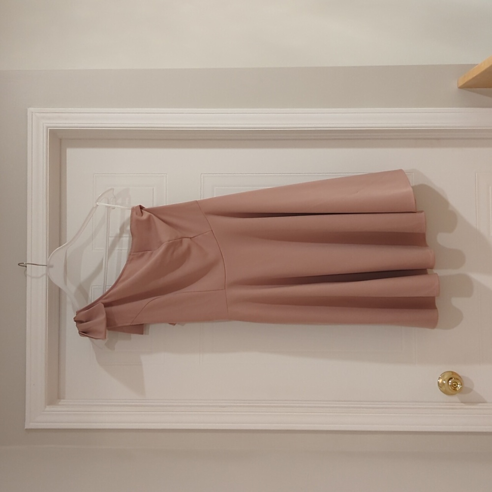 Powder pink dress